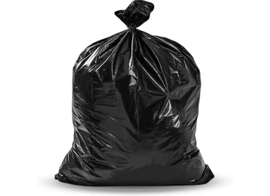 Plastic Trash Bags Large Pack of 10